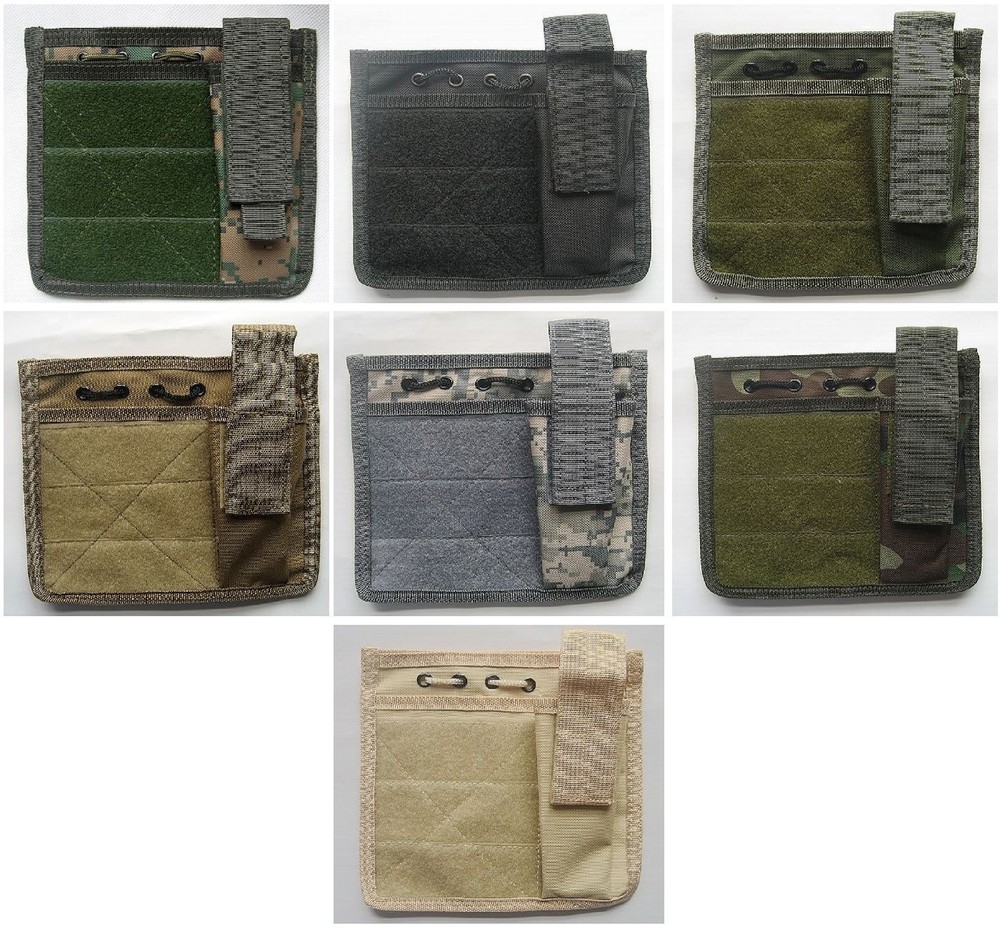 New Airsoft Molle Commanders Admin Panel Map Pocket Nylon Utility Pouch