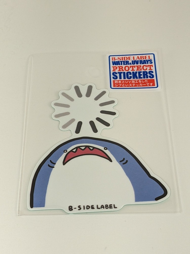 B-Side Label Sticker Shark page loading circle Waterproof US SELLER