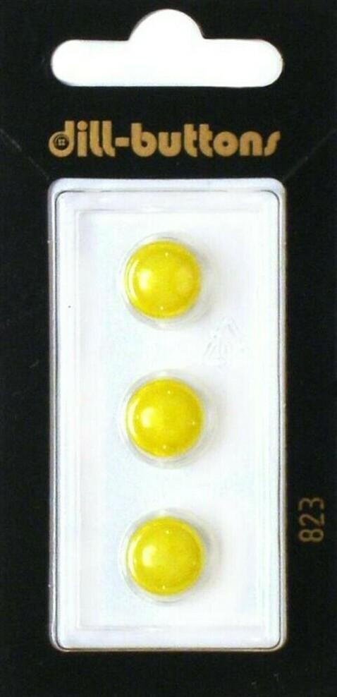 Dill Buttons ~ (0823) - 3/8" - 3 ct