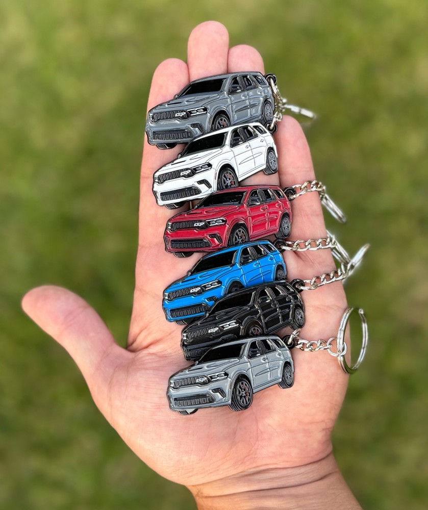 Dodge Durango Keychain – Officially Licensed -  Accessories Key Chain RT SRT