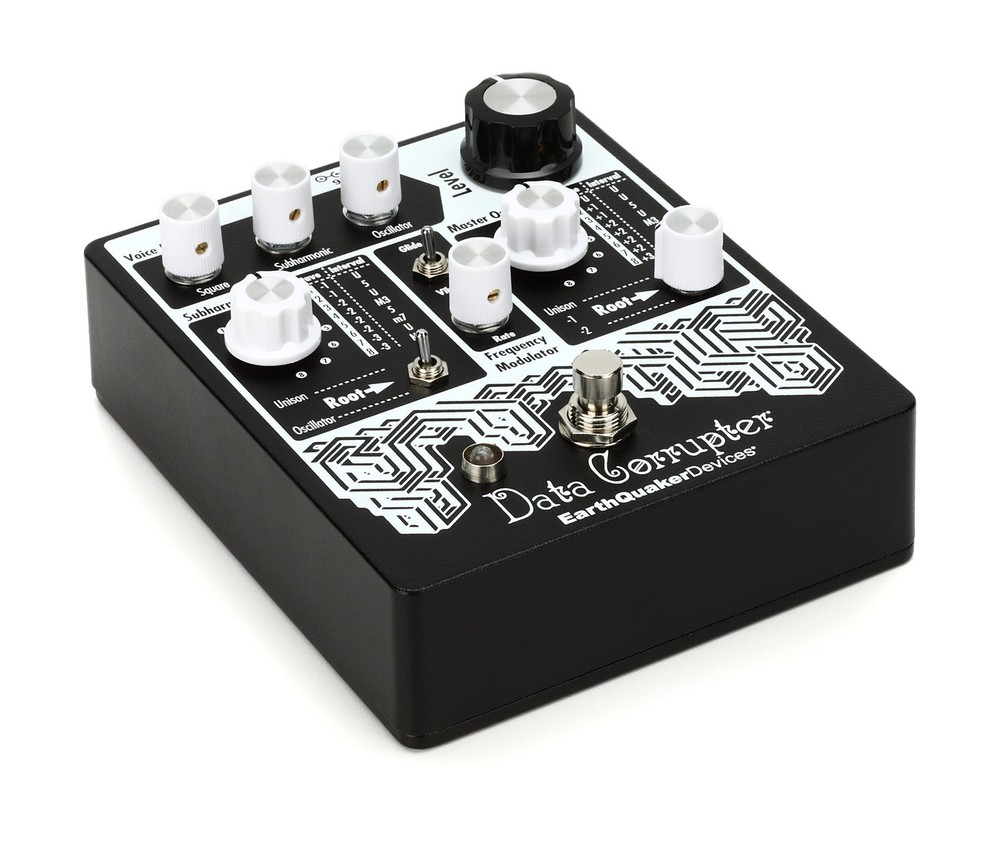 EarthQuaker Devices Data Corrupter Harmonizing Pedal with Patch Cables