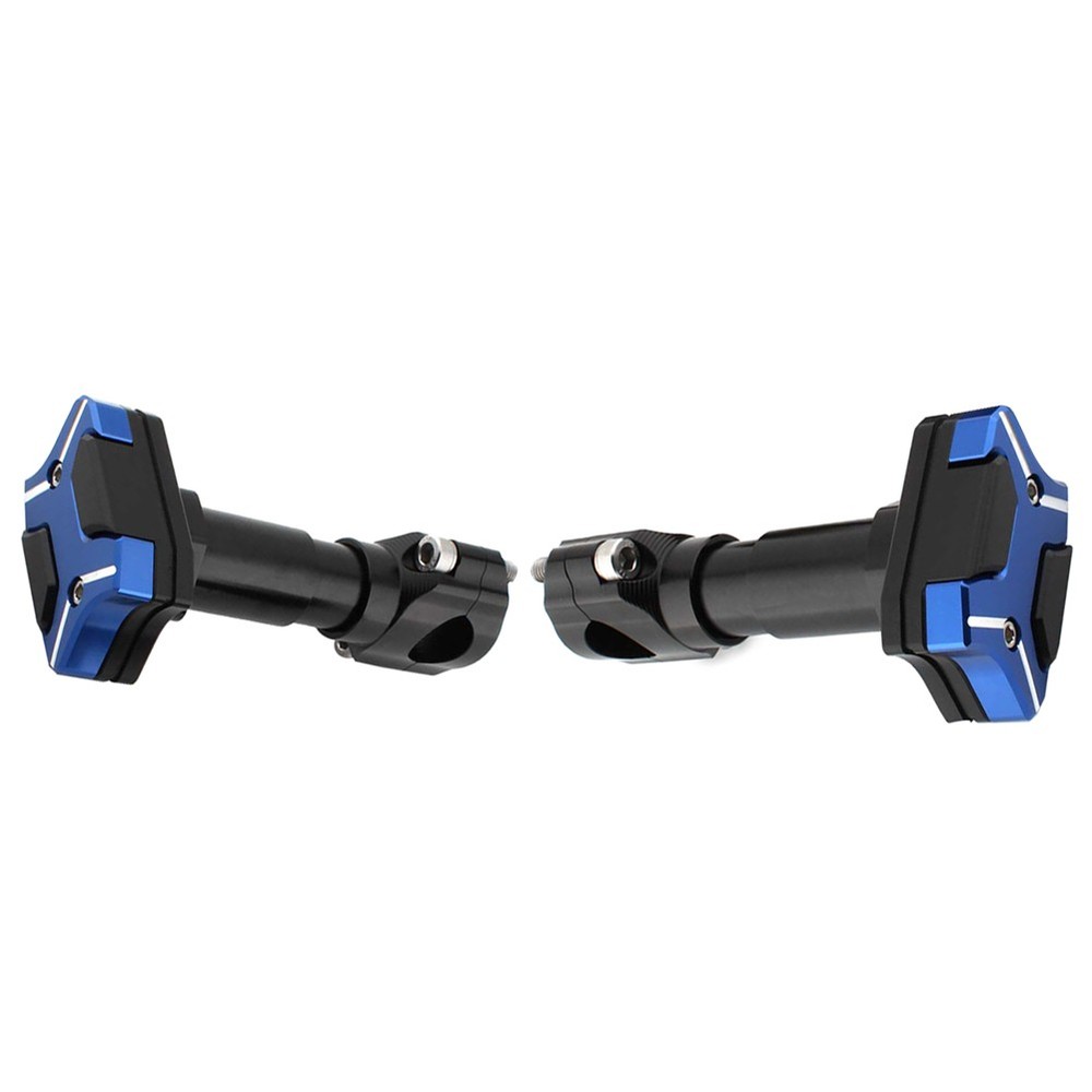 Universal Modified Engine Guard Crash Bar Frame Protector 22mm-30mm Dark Blue