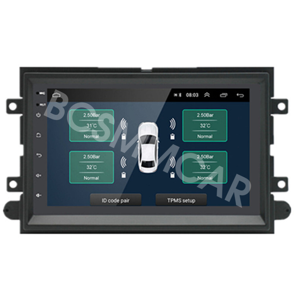Fit For Ford Edge 2007-2010 Car 7in Touch Screen GPS Navigation Bluetooth Hands
