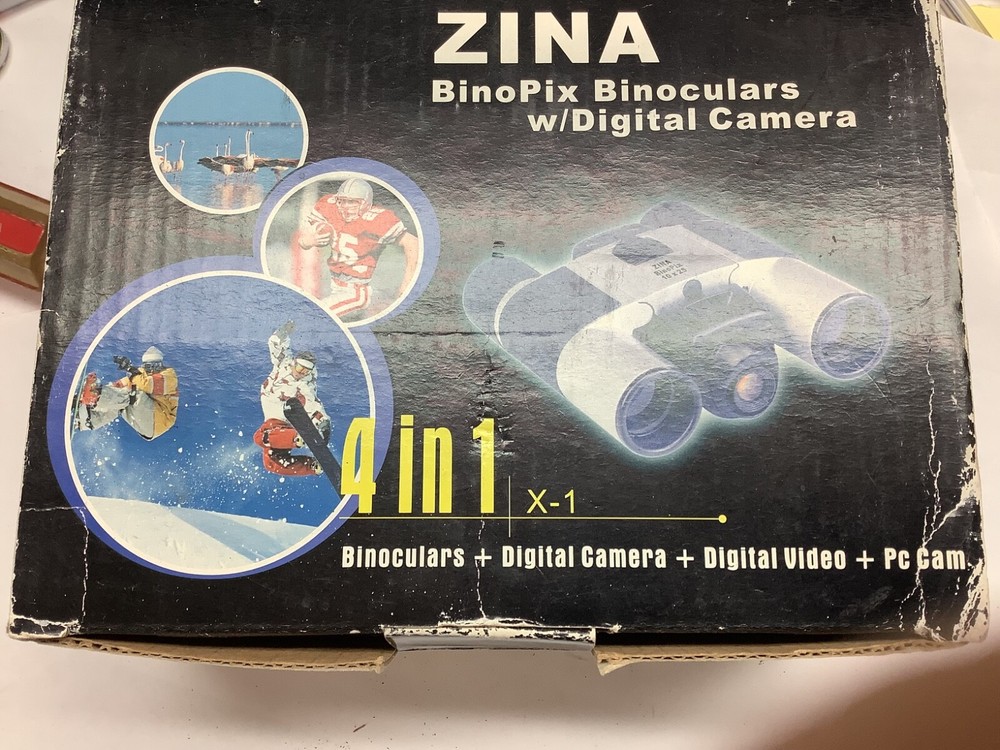 Zina Binoculars Digital Camera Digitial Video Cam Camera BinoPix