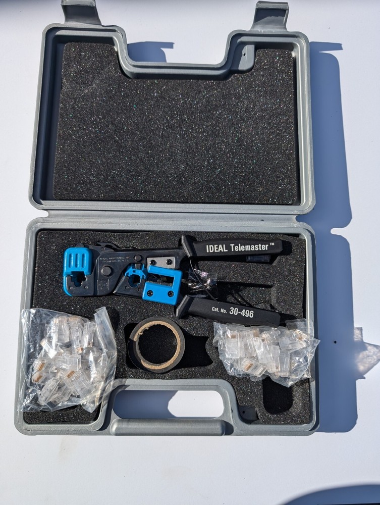 Ideal 30-496 Telemaster Crimp Tool Crimper With Box
