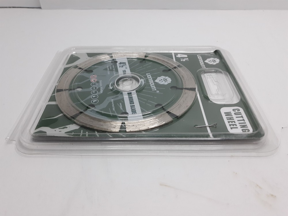 Lionmount 4.5 in. Diamond Blade Granite Cutting Wheel