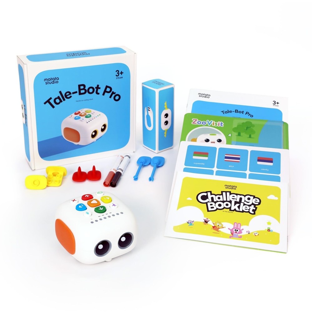 Upgraded Talebot Pro Coding Robot For Kids Aged 3-5, Education & Learning Toy