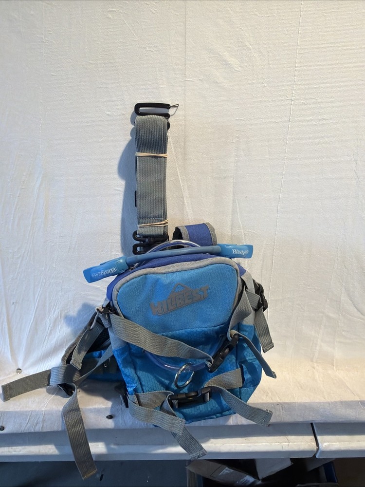 Kids Ski Training Harness Backpack Snowboard Trainer Leash Speed Control Blue