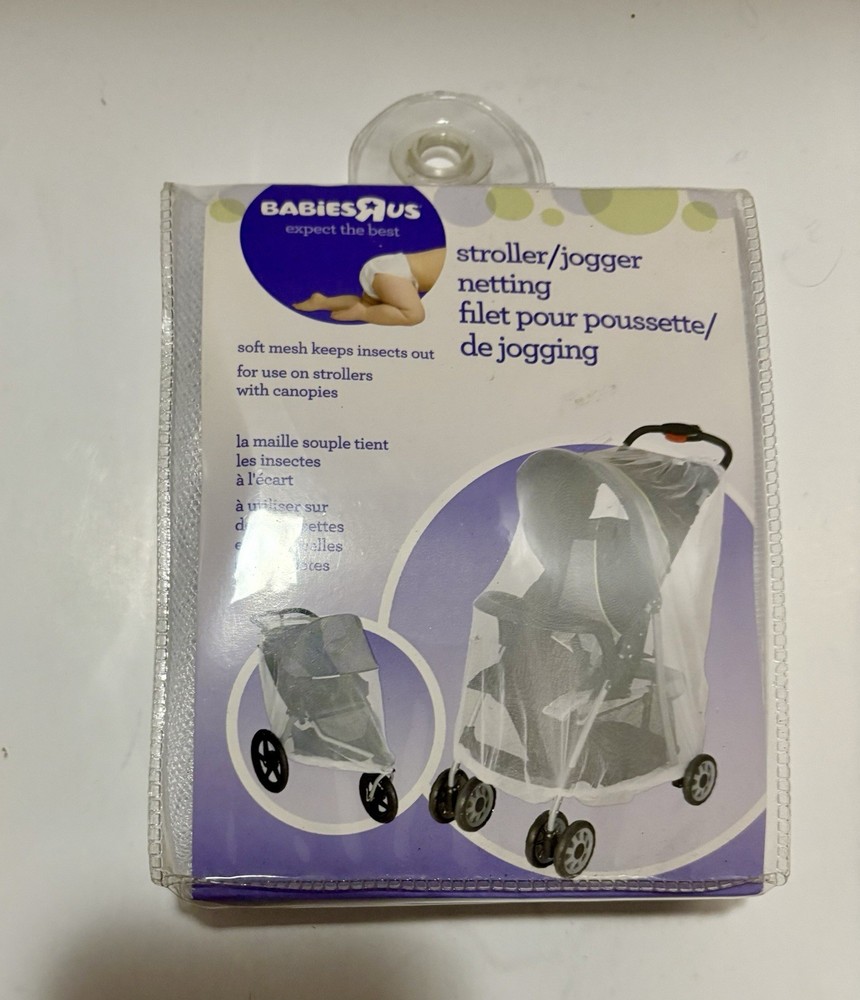 Babies R Us Stroller Jogger Netting Use with Canopy Strollers New