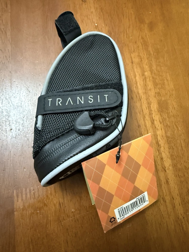 Transit Thirty Wedge Bicycle Seat Bag Black