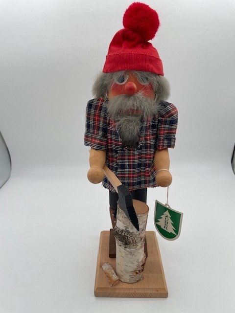 Vintage Zuber Woodsman Nutcracker ~13.5"