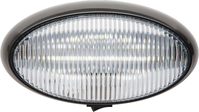 OPTRONICS LED PORCH;OVAL;SWITCH; BLK BASE:CLR- RVPLL13CBP