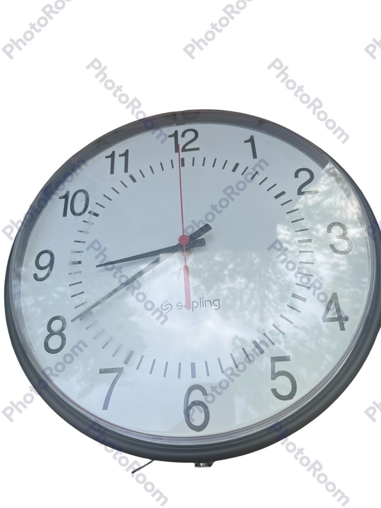Sapling SAM Series Wireless Synchronized Analog Clock School Prison USA