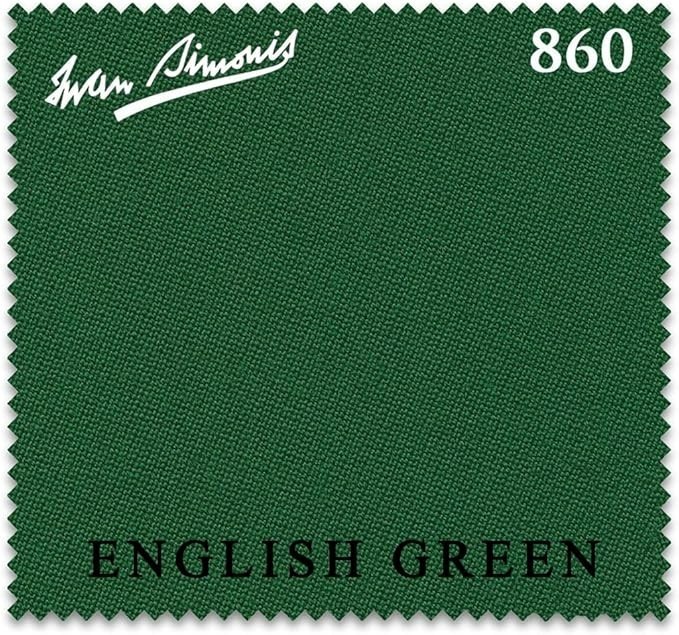 Simonis 860 Pool Table Cloth - English Green 7FT