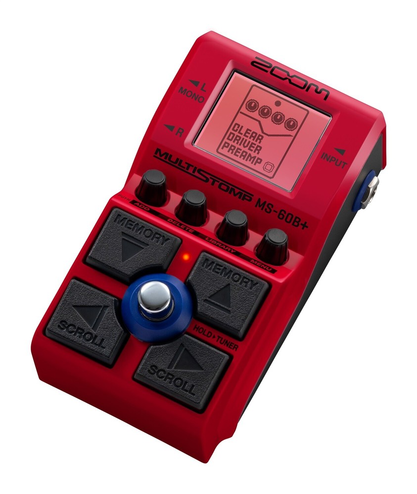 ZOOM MS-60B+ MultiStomp for Bass