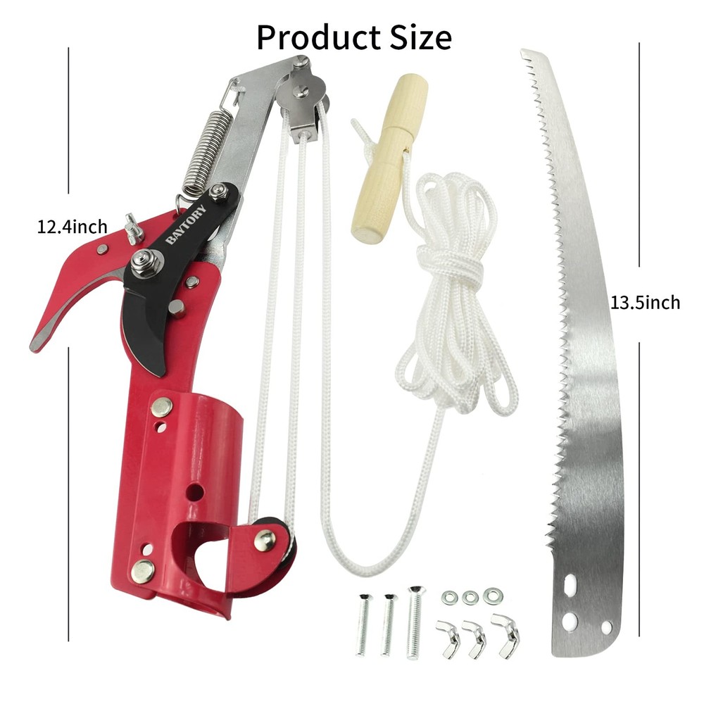 Extendable Tree Pruner Saw Head Without Pole Highaltitude Branches Trimmer Pruni