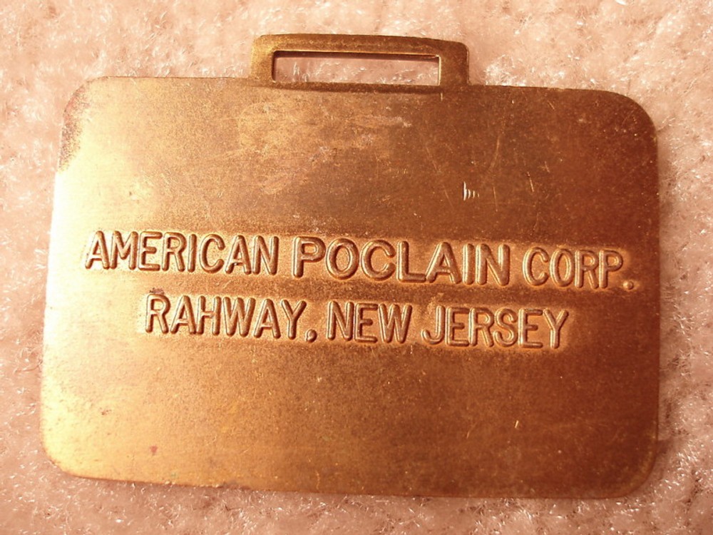 Poclain Excavator Watch Fob PBB-1