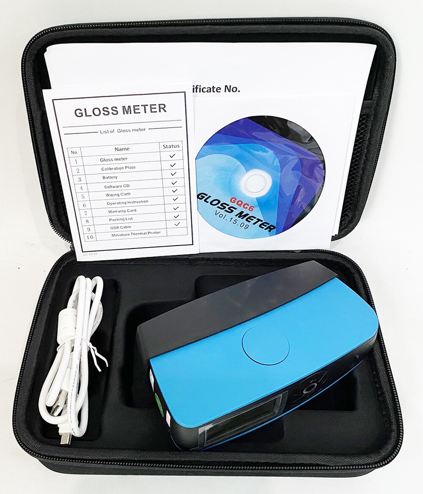 Multiple Angle Gloss Meter with Angle 20° 60° 85° for Rubber Printing Paper