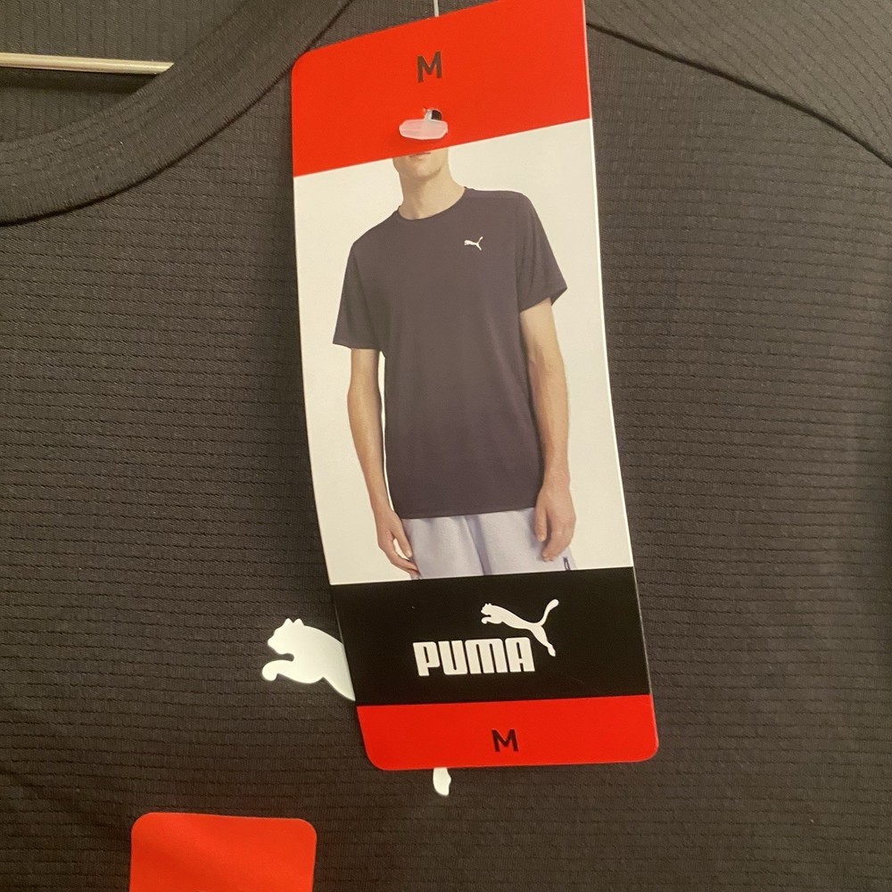 Puma Men's Active Tee, Black, Size M