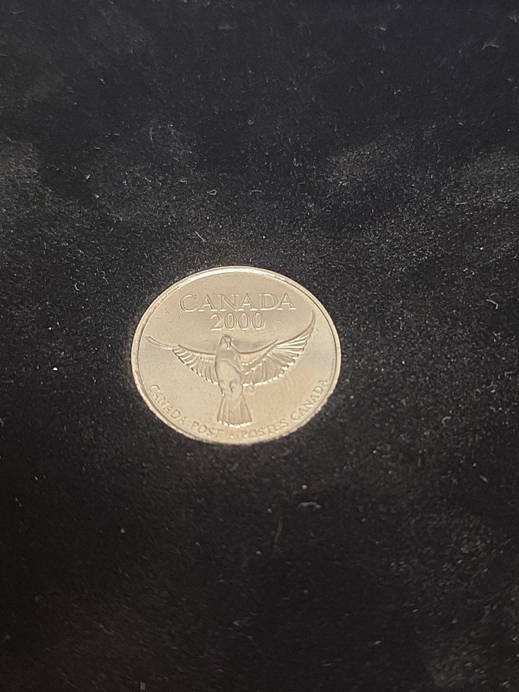 1999 2000 Canada Post Official Millenium Keepsake Stamps & Coin