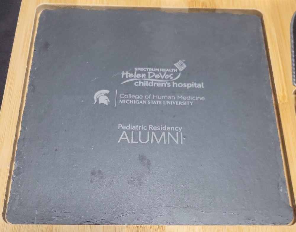 Masia 6-Piece Cheese Set MSU Pediatric Residency Alumni