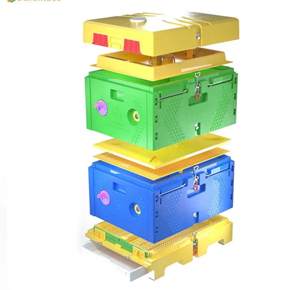 BeeHive Plastic Langstroth Size - 2 layers INSULATED Plastic