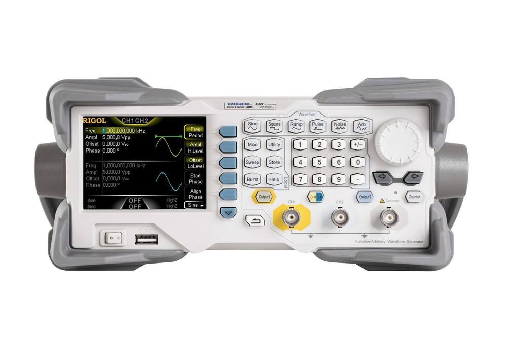 RIGOL DG1062Z Arbitrary Waveform Generator, 60 MHz, 2 Channel, 200 MS/s