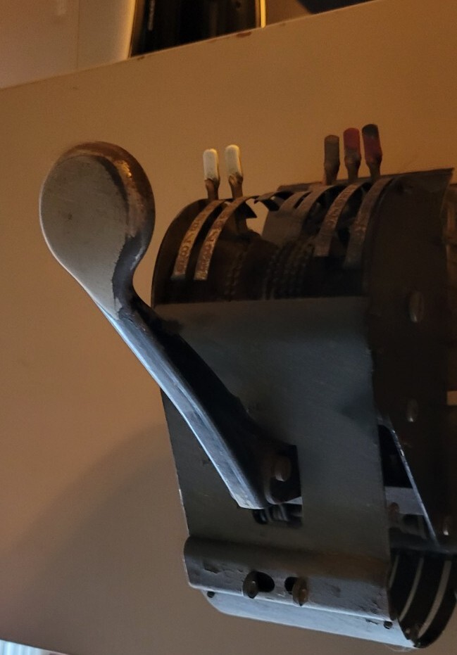 vintage check writing machine