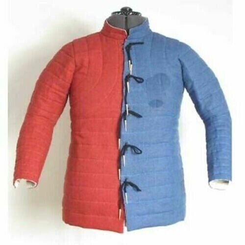 Medieval Gambeson, thick padded, coat Jacket Armor
