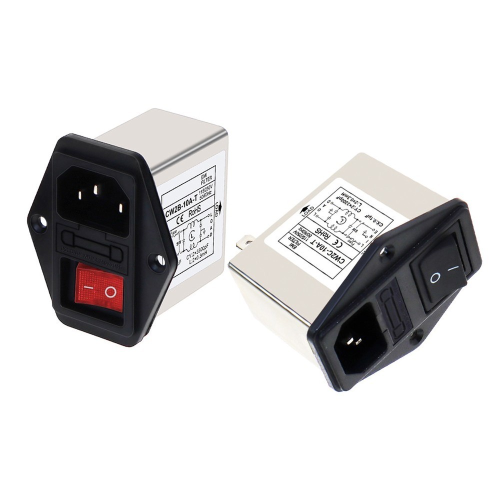 High Level Protection IEC Socket Type Power Filter for Various Applications