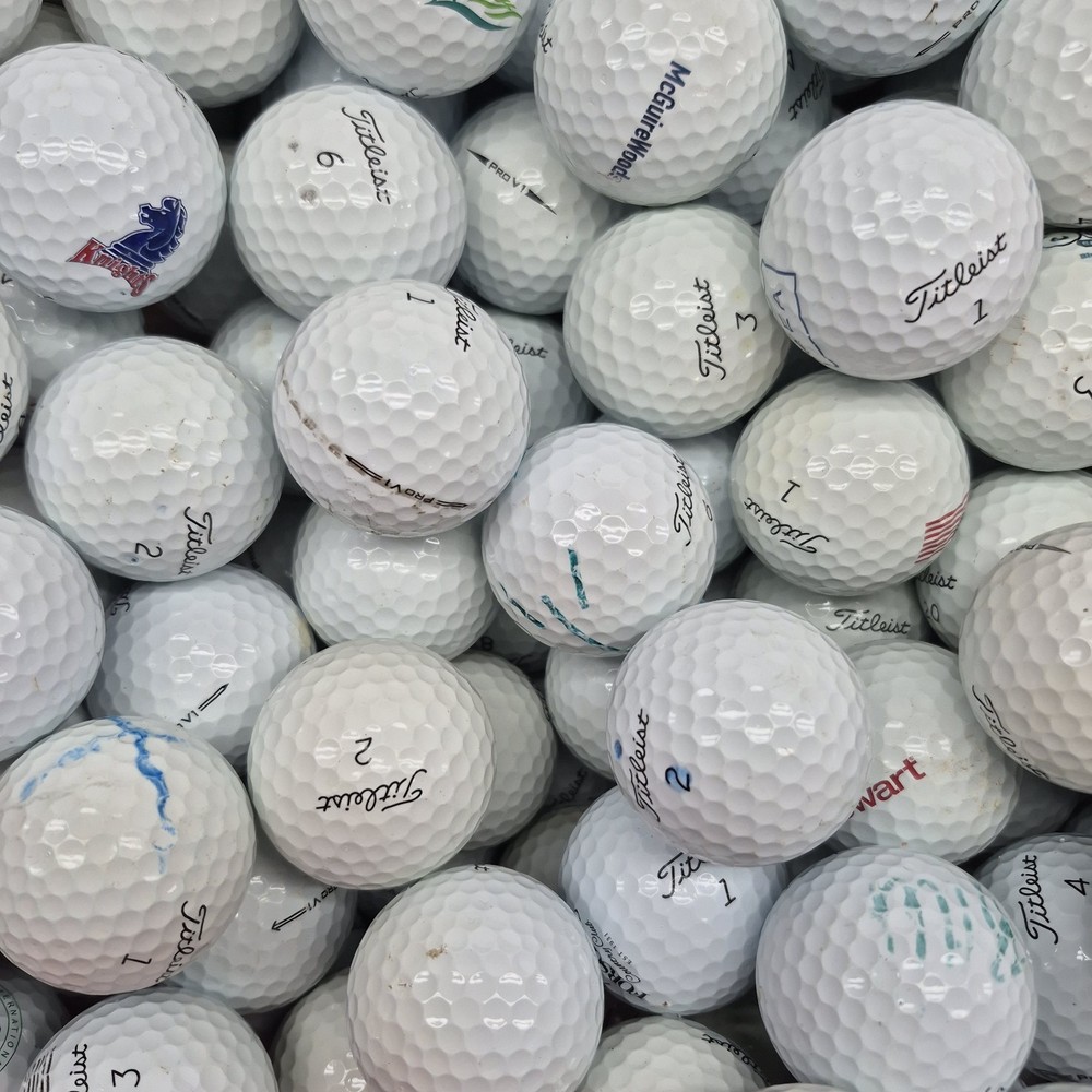 36 Titleist Pro V1 Used Golf Balls - 3A Value Grade AAA