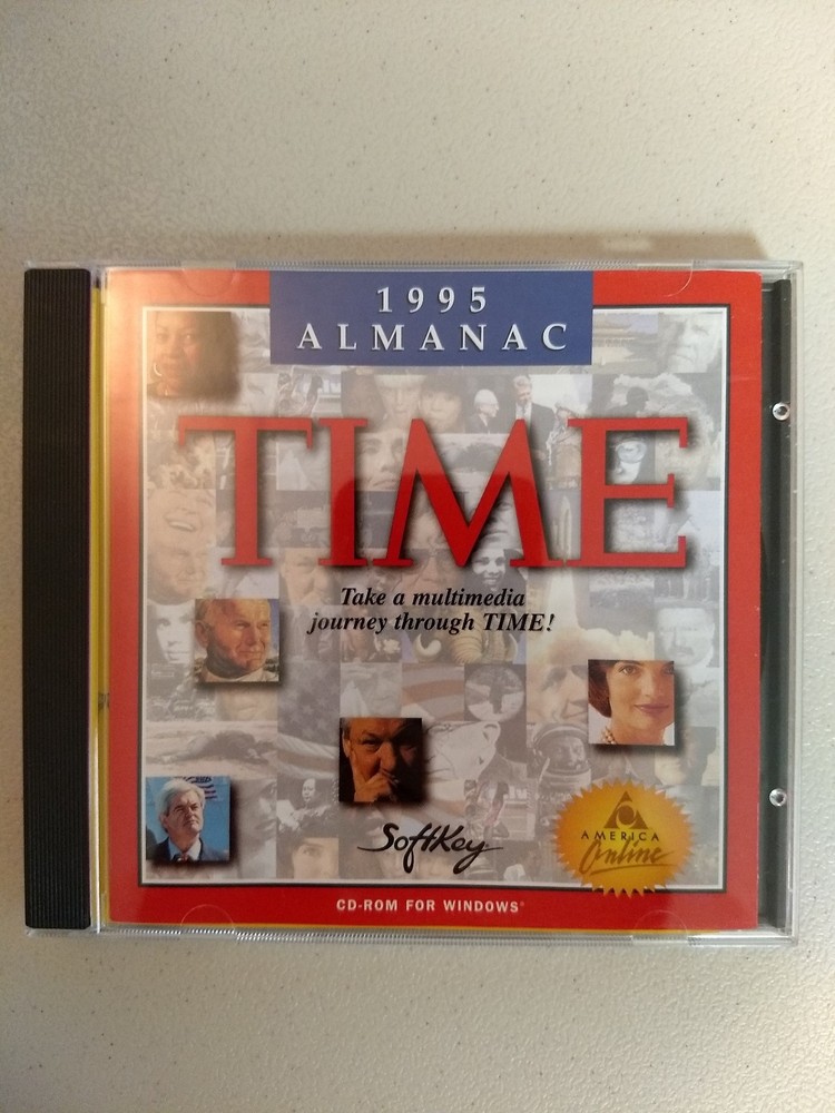 Time Multimedia Almanac PC CD ROM, 1995