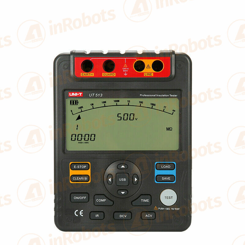 UT513A 5kV Insulation Megohmmeter Auto Range Tester Meter Fast Ship