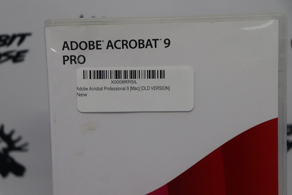 Adobe Acrobat 9 Pro Professional for Mac OS - Software DVD