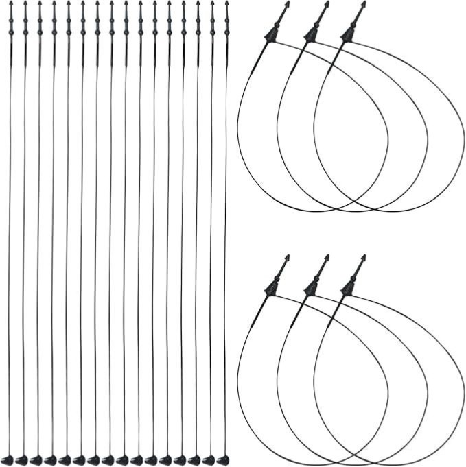 300 MERCHANDISEHANG TAGS ACCESSORY TAGS PRICE TAGS WITH 300 PLASTIC LOOP LOCKS