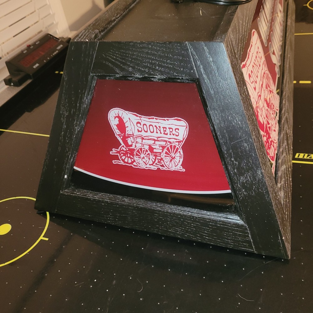 Oklahoma Sooners Pool Table Light