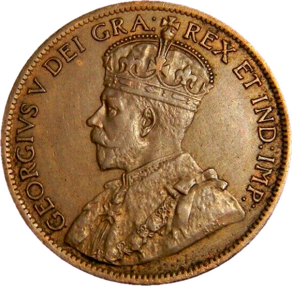 Canada 1913 One Cent  (02015)