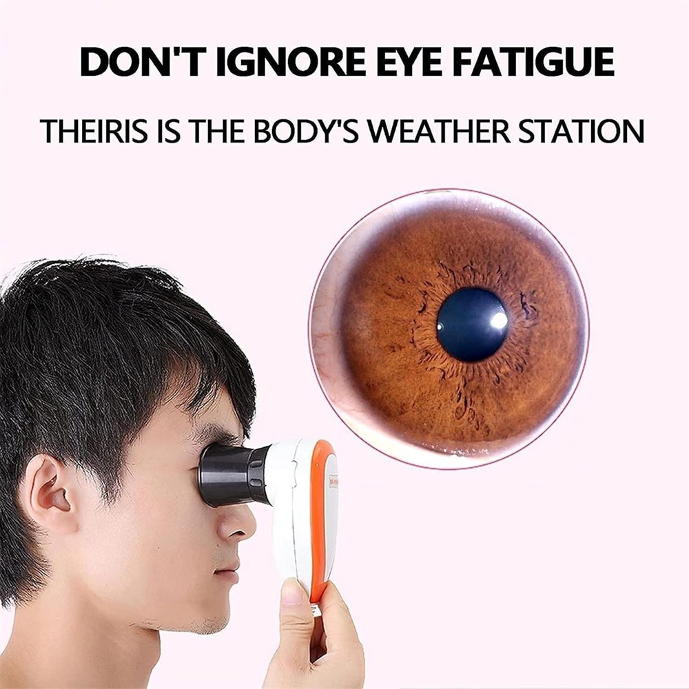 New 5.0MP USB Iriscope Iris Analyzer Iridology Camera with Iris English Software