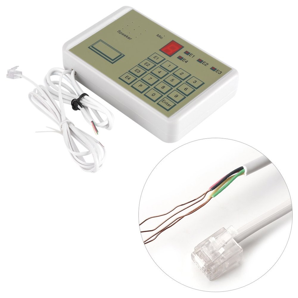 Telephone Voice Dialer, Wired Auto Dialer Home Security...