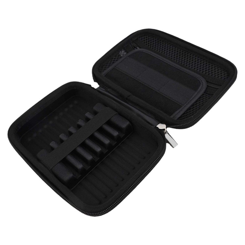 Efficient Darts Carrying Case with EVA Base and Hand Strap for Secure Storage