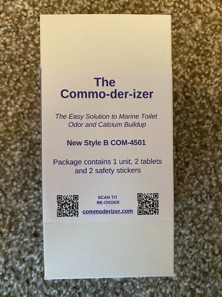 Marine Toilet Cleaner Style B COM-4501 for Jabsco Strainer 46400-0000 or 46200