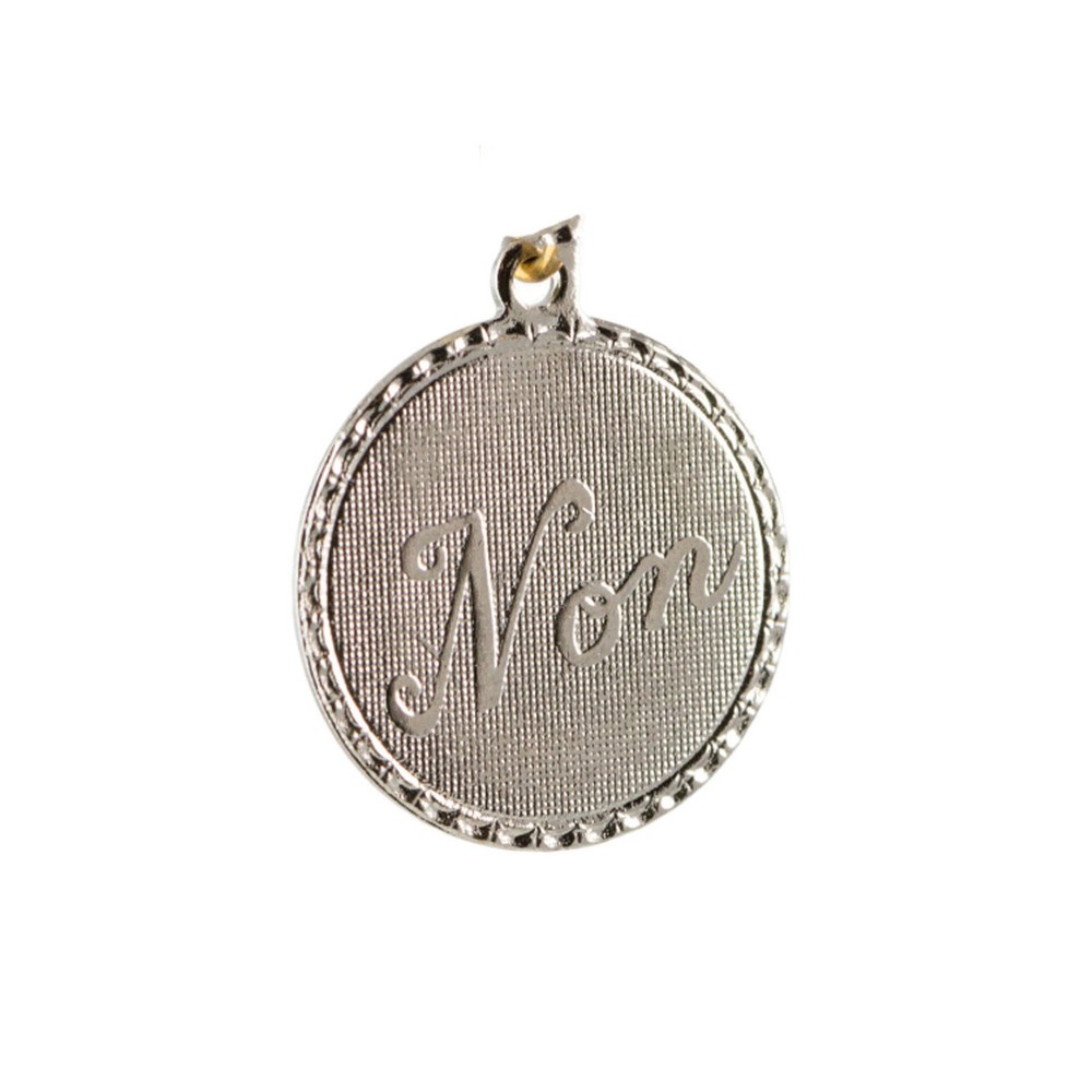 Non (No) Word Charm with Loop (4)