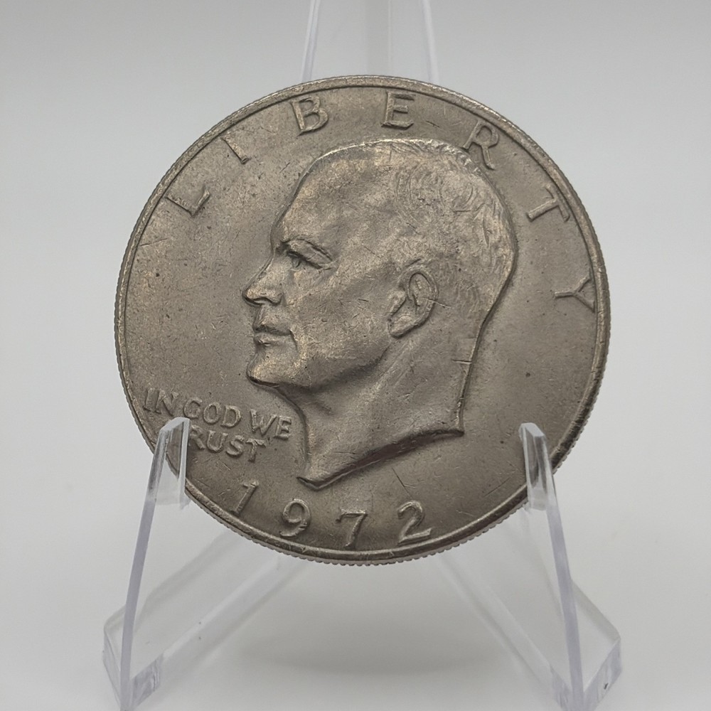 1972 Eisenhower Dollar Coin