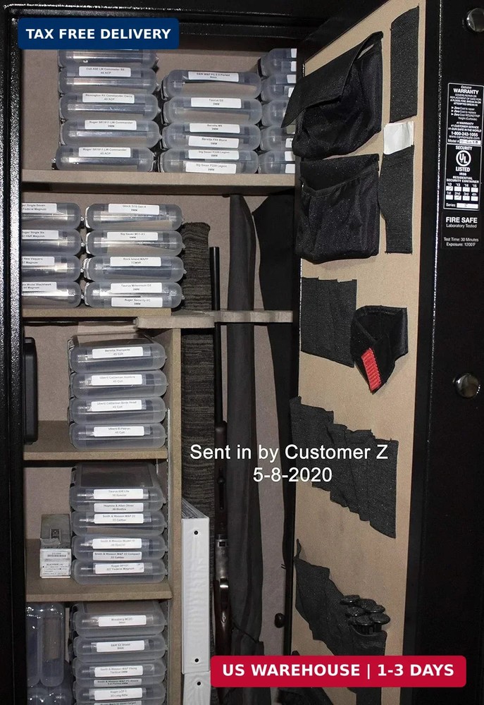 MTM 3-Pack in-Safe Storage Case Optimized Gun Safe Storage
