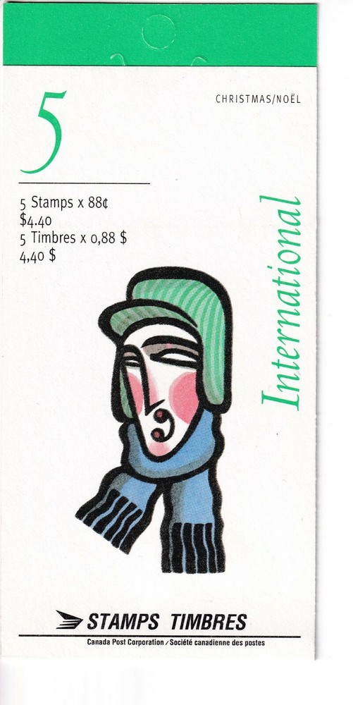 Bengphil Canada Booklet BK174b with 1535a,as