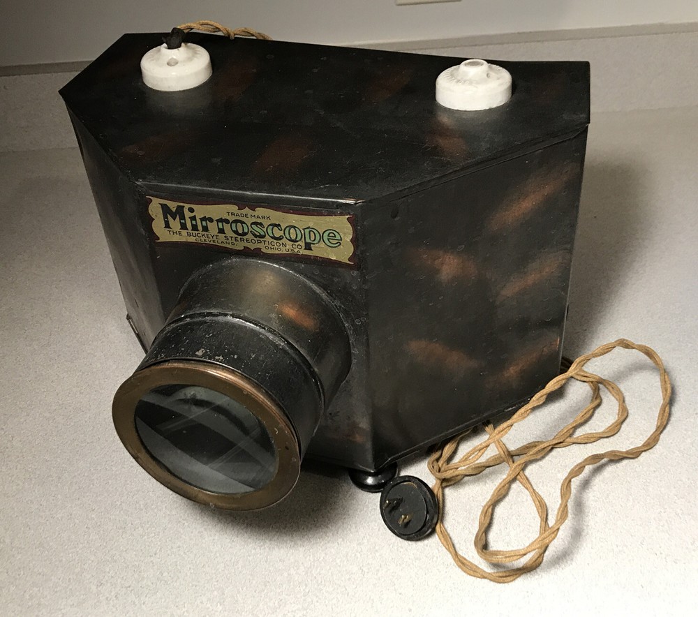 Antique Mirroscope Projector ~ cir. 1911