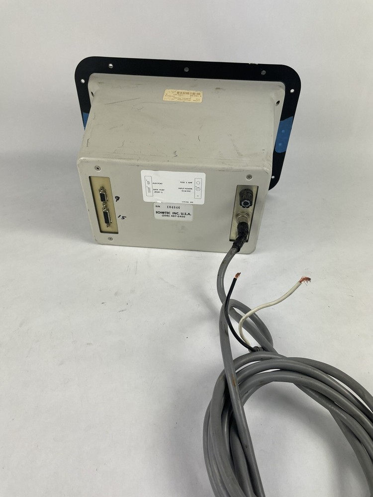 Echotec CTM951 Boat Marine Video Plotter Chartplotter Display