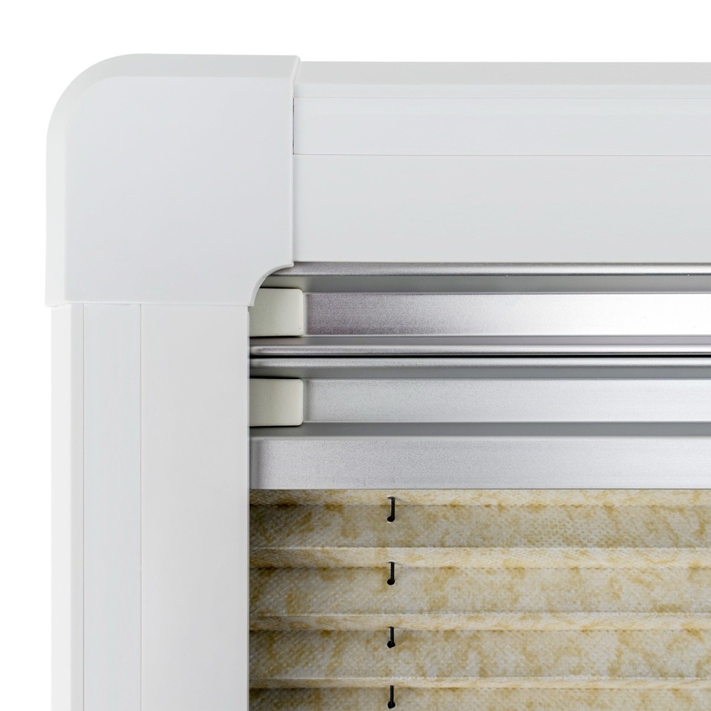 Camper Van RV Push Out Window 900 x 450mm / Double Walled + Roller Blind Screen