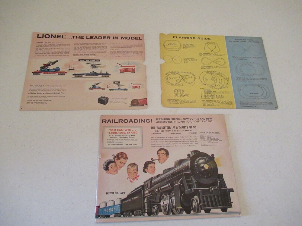 Lionel 1960 Train Catalog