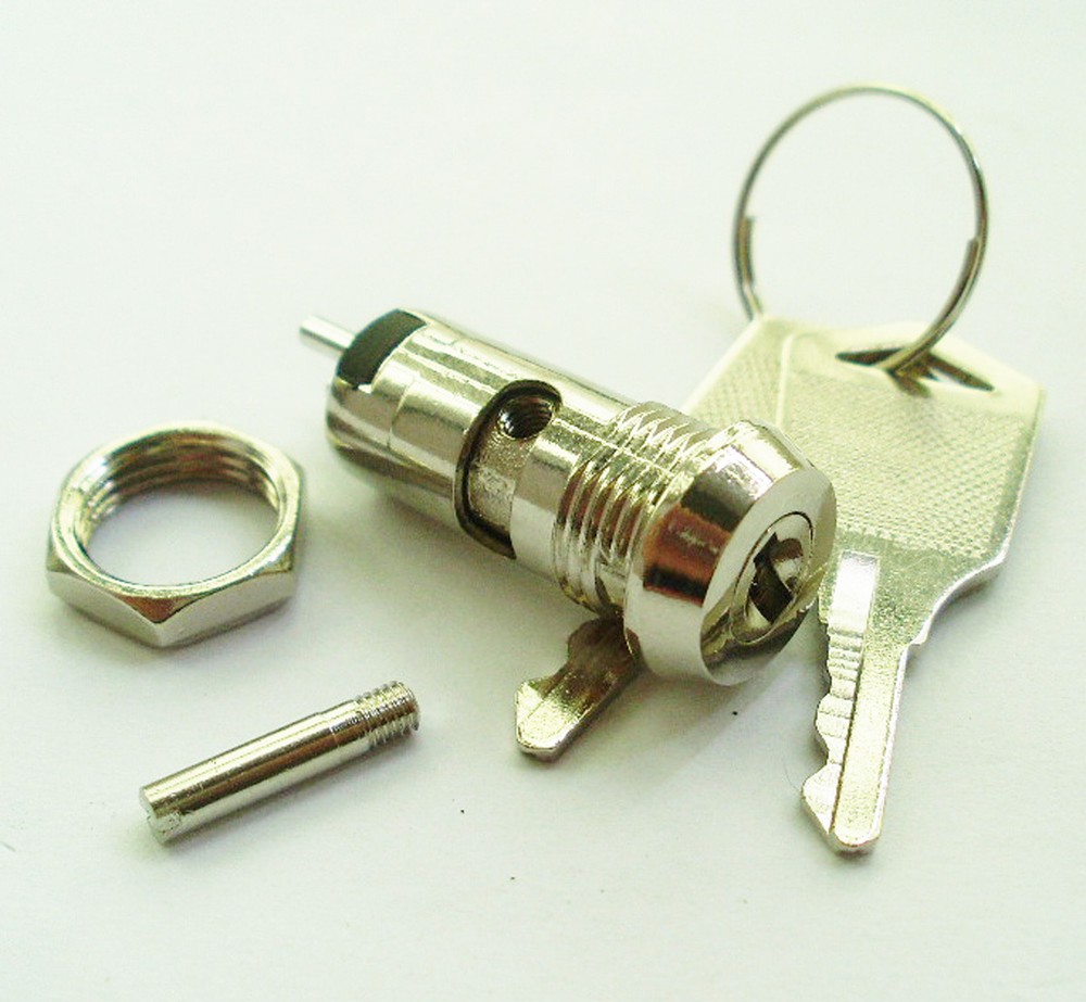 10pcs High Quality Key Switch ON/OFF Lock double function